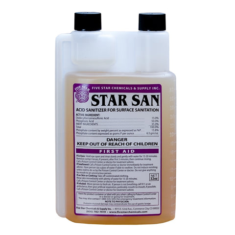 Five Star Star San No-Rinse Sanitizer 32oz